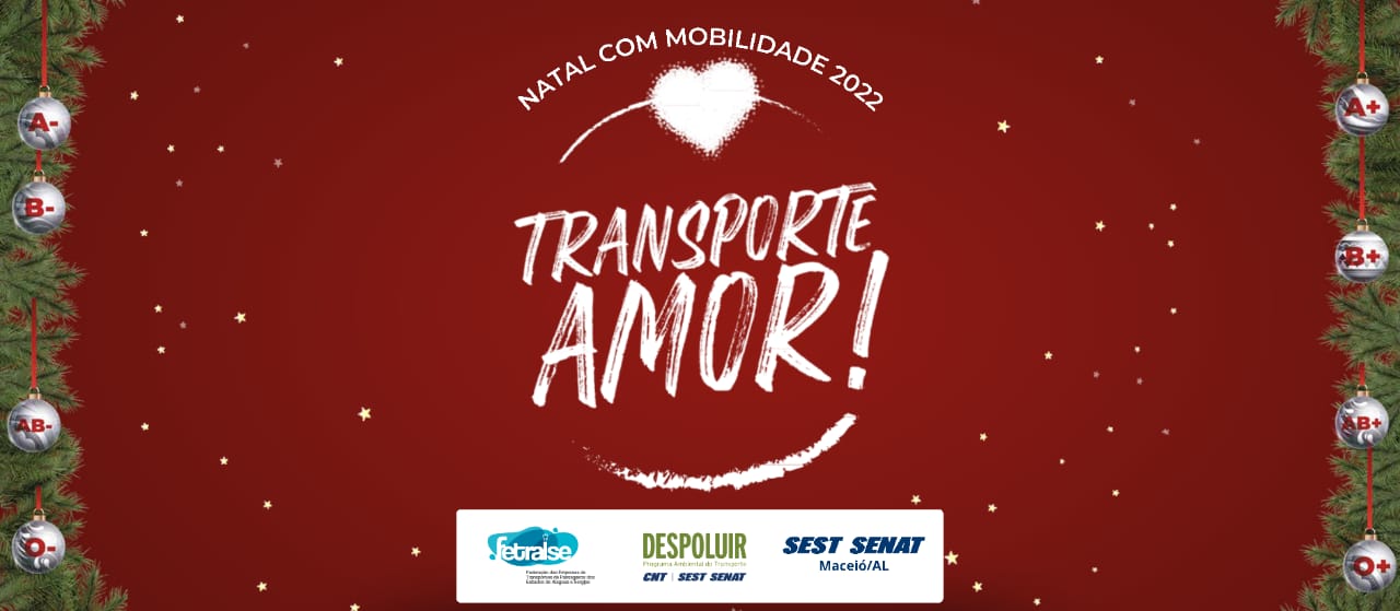 “Natal com Mobilidade – Transporte Amor” – Ação social do SEST SENAC que contará com a parceria do Procon/Alagoas. Foto: Divulgação